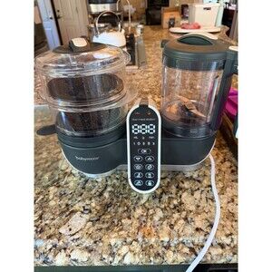 Babymoov Duo Meal Station 5 in 1 Food Processor with Steam Cooker - A001125